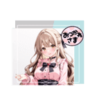 地雷系女子？ landmine girl（個別スタンプ：6）