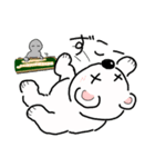 しろくまーじゃんスタンプ（個別スタンプ：14）