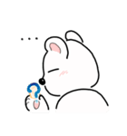 しろくまーじゃんスタンプ（個別スタンプ：16）