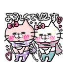 <再販>もかりか♡キャラクターズ【*冬*】（個別スタンプ：5）