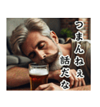 イケおじとビール（個別スタンプ：34）