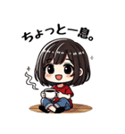 今日も推しが世界一！【赤】（個別スタンプ：9）