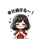 今日も推しが世界一！【赤】（個別スタンプ：31）