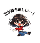 今日も推しが世界一！【赤】（個別スタンプ：40）