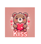 バレンタイン♡キスいっぱい（個別スタンプ：6）