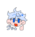 ミニキャラちゃん達1（個別スタンプ：8）