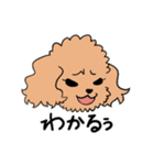かくも、せわしきイッヌ達1（個別スタンプ：34）