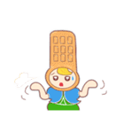 プリンのアラモードな世界♪（個別スタンプ：16）