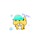 薄毛猫のコモンくん〜グルメ編（個別スタンプ：3）