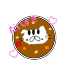 薄毛猫のコモンくん〜グルメ編（個別スタンプ：5）
