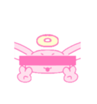 とくめいうさぎさん（個別スタンプ：4）