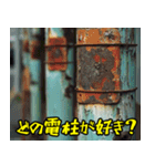 【漏電】電柱日常会話（個別スタンプ：11）