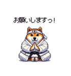 空手太っちょ柴犬（個別スタンプ：28）