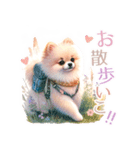 ポメラニアンスタンプ pomeranian（個別スタンプ：17）