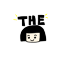 おかっぱちゃんとオムさん（個別スタンプ：2）