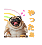 日常会話♪太っちょパグたん（個別スタンプ：29）