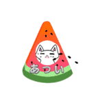 白猫LINEスタンプ（個別スタンプ：9）