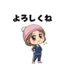 ナイトキャップねえさん（個別スタンプ：1）