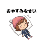 ナイトキャップねえさん（個別スタンプ：4）