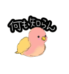 インコさんたちの生活（個別スタンプ：21）