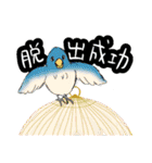 インコさんたちの生活（個別スタンプ：24）