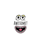 英語でぽじてぃぶ。（個別スタンプ：2）