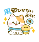 冬に温か♡ねこねこにゃんこ（個別スタンプ：15）