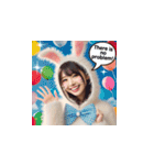 ウサギの恰好をした可愛すぎる美女たち！（個別スタンプ：29）