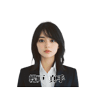 架空人物の名前に隠された謎（個別スタンプ：18）