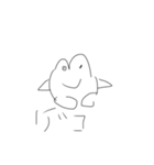 巳年記念！どうぶつたちだおTHREE（個別スタンプ：3）