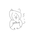 巳年記念！どうぶつたちだおTHREE（個別スタンプ：16）