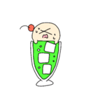 クリームソーダのスタンプです（個別スタンプ：12）