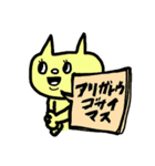 仕事にも使えるねこさん返信スタンプデス（個別スタンプ：3）