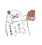 のんびりあざらしさん（個別スタンプ：33）