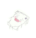 くもきゅんとメルシーのかわいいスタンプ2（個別スタンプ：6）