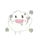 くもきゅんとメルシーのかわいいスタンプ2（個別スタンプ：19）
