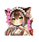 ミルクホゥルの女給さん2（個別スタンプ：19）