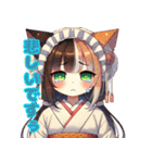 ミルクホゥルの女給さん2（個別スタンプ：21）