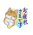 毎日使える「猫のまるちゃん」（個別スタンプ：3）