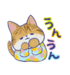 毎日使える「猫のまるちゃん」（個別スタンプ：10）