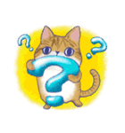 毎日使える「猫のまるちゃん」（個別スタンプ：23）