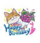 毎日使える「猫のまるちゃん」（個別スタンプ：36）