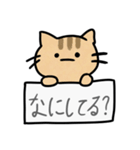 かわいい猫ちゃんスタンプセット（個別スタンプ：6）