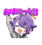 【第一弾】頑張れるもくん！！（個別スタンプ：1）