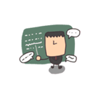 たのしい5人家族のスタンプ（個別スタンプ：6）