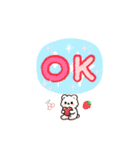 伝えるくまちゃんスタンプ AI（個別スタンプ：6）
