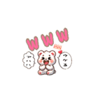 伝えるくまちゃんスタンプ AI（個別スタンプ：12）