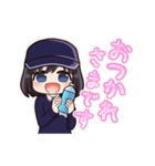 毎日使えるゴルフ女子スタンプ(ボブ娘)（個別スタンプ：5）