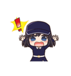 毎日使えるゴルフ女子スタンプ(ボブ娘)（個別スタンプ：25）