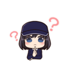 毎日使えるゴルフ女子スタンプ(ボブ娘)（個別スタンプ：26）
